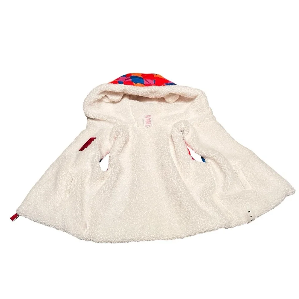 JCPenney Haribo Gummy Bear Vest Reversible 4T Kids Hood Ears‎ Unisex Zip Jacket